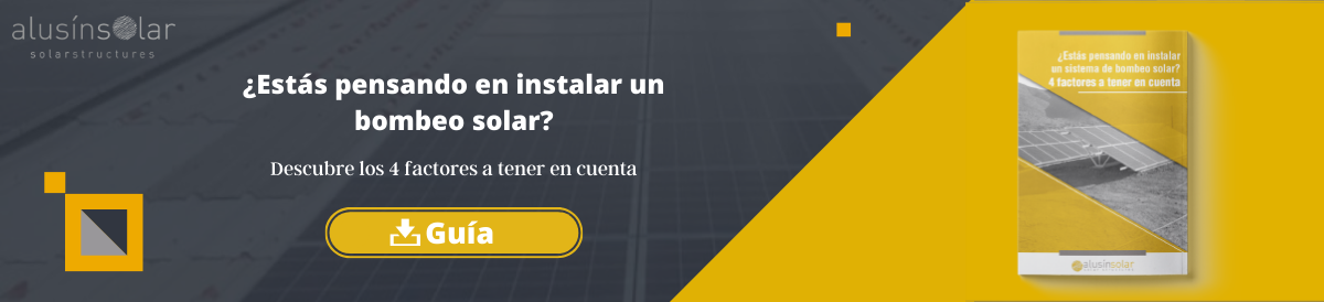 factores a tener en cuenta para instalar un bombeo solar